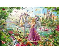 Puzzle 200 pezzi Fata nella Foresta Magica