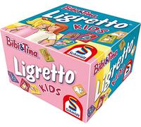 Schmidt- Ligretto Kids, Bibi & Tina & Giocattoli, Multicolore, 10 x 10 x 6.8 cm, 1412