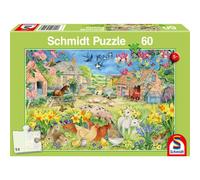 Schmidt - Puzzle La mia piccola fattoria 60 - 40-99 Pezzi
