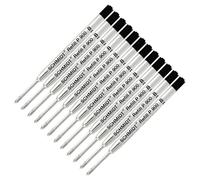 Schmidt P900 Parker Style penna a sfera refill Broad Point - 12 Count Black Ink
