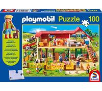 Puzzle Playmobil Fattoria con personaggio Playmobil