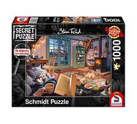 Schmidt Puzzle 1000 pièces : Puzzle Secret : Maison de vacances