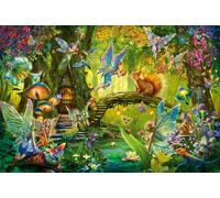 Puzzle Schmidt Spiele Fairies in the Forest 200 Pezzi
