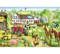 Schmidt - Puzzle Alla fattoria - 100 Pezzi