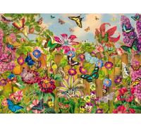 Schmidt - Puzzle Bellissimo giardino delle farfalle - 2000 Pezzi