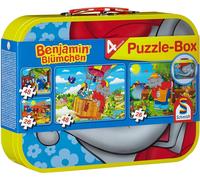 Schmidt puzzle Benjamin Kvítko 4v1 in valigia di latta