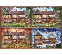 Schmidt - Puzzle Case delle quattro stagioni - 2000 Pezzi