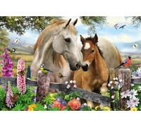 Schmidt - Puzzle Cavalla e puledro - 150 Pezzi