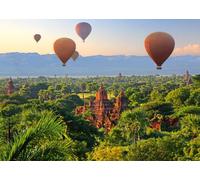 Schmidt - Puzzle I palloni ad aria calda, Mandalay, Myanmar - 1000 Pezzi