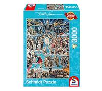 Puzzle Schmidt Hollywood - Hall of Fame 3000 Pezzi
