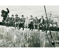 SCHMIDT Puzzle Ora di pranzo, parodia di una famosa fotografia, 1000 pezzi