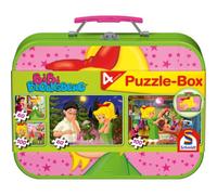 schmidt Puzzle Piccola Strega Bibi 4in1 in scatola di latta (60, 60, 1