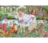 Schmidt - Puzzle Principessa Unicorno - 150 Pezzi