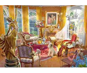 Schmidt - Puzzle Secret Puzzle Parlor della tenuta delle orchidee - 1000 Pezzi