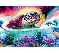Schmidt - Puzzle Sheena Pike: Tartaruga al neon - 1000 Pezzi