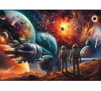 Schmidt puzzle Spazio a colori: viaggio nel cosmo 1000 pezzi