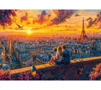 Schmidt - Puzzle Sussurri dai tetti parigini - 1000 Pezzi
