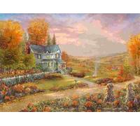 Schmidt - Puzzle Thomas Kinkade: Autunno a Apple Hill - 500 Pezzi