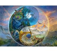 Schmidt - Puzzle Yin & Yang: Il mondo della montagna - 1000 Pezzi