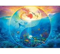 Schmidt - Puzzle Yin & Yang Nel regno degli animali marini - 1000 Pezzi