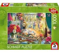 Schmidt Puzzlezeit con Katze 1000 Teile 59789