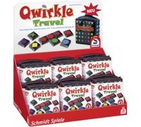 Schmidt Qwirkle Travel Geschicklichkeitsspiel 1 St. black; Rot 49270