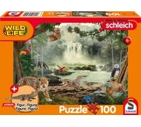 Schmidt Schleich Wild Life Im Regenwald 100 Teile incl. 56467