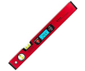 SCHMIDT security Tools Elettronica livella goniometro - inclinometro - display digitale LCD - Combina - Gradiometro - Bilancia verticale e orizzontale - Bilancia angolare - Bilancia magnetica