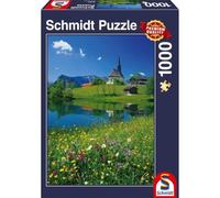 Schmidt SMT57391 Puzzle da 1000 Pezzi - Inzell, Einsiedlhof e la Chiesa di San N