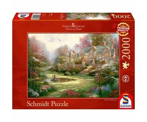 Schmidt SMT57453 Puzzle da 2000 Pezzi - Thomas Kinkade: Gardens Beyond Spring Ga