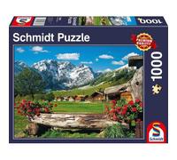 Schmidt SMT58368 Puzzle da 1000 Pezzi - Vista dell'Idillio di Montagna