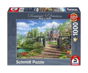 Schmidt SMT59618 Puzzle da 1000 Pezzi - Dominic Davison: Casa Oltre il Cancello