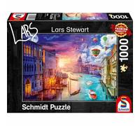 Schmidt SMT59906 Puzzle da 1000 Pezzi - Venezia Notte e Giorno