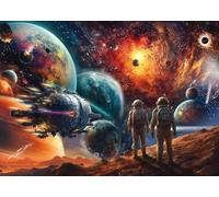 Schmidt puzzle Spazio a colori: viaggio nel cosmo 1000 pezzi