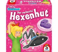 Schmidt Spiele 40658 Bibi Blocksberg, cappello da strega, memo e gioco d'azione, gioco da ragazzi