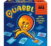 Schmidt Spiele 40898 - Gioco di carte per bambini Quabbl, tre maghi