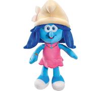 Schmidt Spiele 42285 Die Schlümpfe, Schlumpfblüte, 27 cm Plüschfigur Puffo Peluche, Multicolore, STK