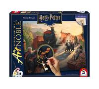 Schmidt Spiele 46170 My ArtNoble, Thomas Kinkade, Harry Potter Hogwarts Express, kit per pittura, arti e mestieri