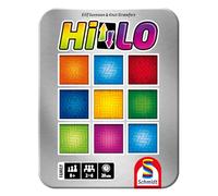 Schmidt Spiele 49362 Hilo, gioco di carte tattiche per grandi e piccini, in una scatola di metallo, Amazon Exclusive