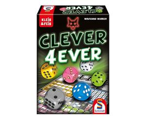 Schmidt Spiele 49424 Clever 4-Ever, Serie Piccola e fine, Gioco di Dadi, Multicolore