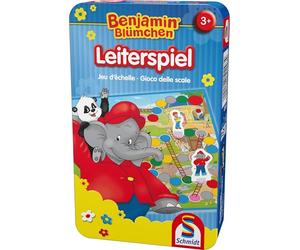 Schmidt Spiele 51280 Benjamin The Elephant - Scaletta gioco di corse da viaggio 3+