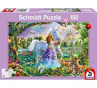 Puzzle Principessa con Unicorno 150 Pezzi