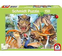 Schmidt Spiele 56452 Dinosauro, puzzle per bambini da 150 pezzi, one Size