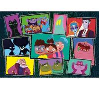 Schmidt Spiele 56479 Monster Loving Maniacs, Galleria di immagini, puzzle per bambini, 200 pezzi, Multicolore