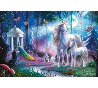 Schmidt Spiele 56486 Unicorno Cavalla con puledro, puzzle per bambini, 200 pezzi