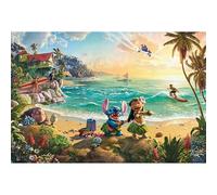 Schmidt Spiele 56557 Thomas Kinkade Disney Lilo & Stitch, puzzle da 200 pezzi, Multicolore, STK