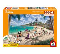 Schmidt Spiele 56559 Thomas Kinkade, Disney, Topolino e Minnie, in Florida, Puzzle da 200 pezzi, Multicolore