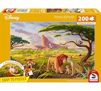 Schmidt Spiele 56560 Thomas Kinkade, Disney, The Lion King, Remember Who You Are, Puzzle da 200 pezzi, Multicolore