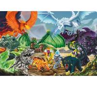 Schmidt Spiele 56565 Eldrador Puzzle da 100 pezzi per bambini, con una figura originale Schleich, Multicolore