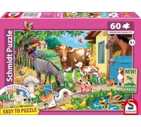 Schmidt - Puzzle Animali della fattoria - 40-99 Pezzi